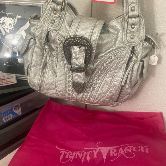 Silver Hobo Concealed Carry Tote - Picture 2 of 6